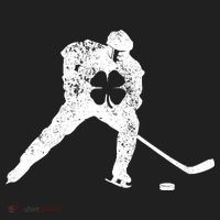 Hockey Shamrock St. Patrick's Day Saint Paddy's Irish Boy Beanie thumb 2