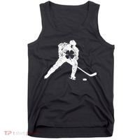 Hockey Shamrock St. Patrick's Day Saint Paddy's Irish Boy Tank Top thumb 0