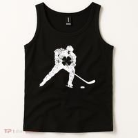 Hockey Shamrock St. Patrick's Day Saint Paddy's Irish Boy Tank Top thumb 2