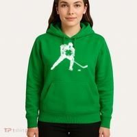 Hockey Shamrock St. Patrick's Day Saint Paddy's Irish Boy Hoodie thumb 5