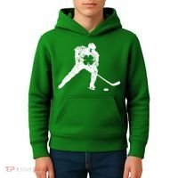 Hockey Shamrock St. Patrick's Day Saint Paddy's Irish Boy Kids Hoodie thumb 4