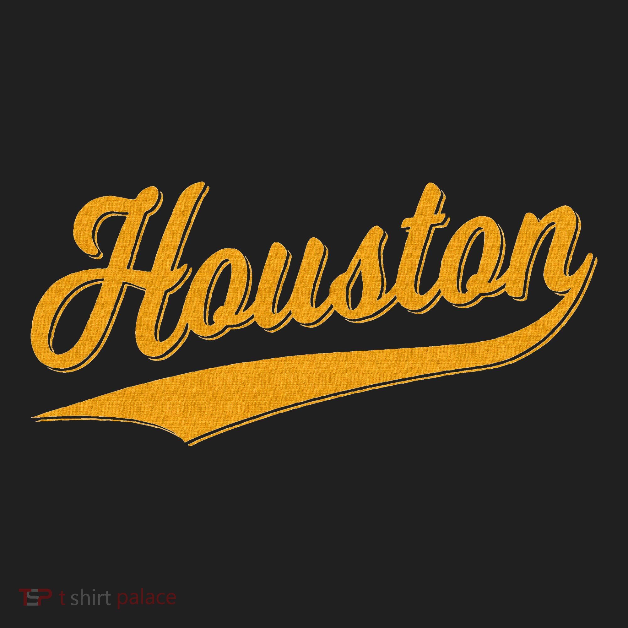 Houston Sports Script Cursive Classic Texas Flag Swoosh Beanie