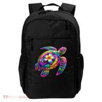 Hawaiian Sea Turtle Tie Dye Hawaii Vacation Beach Summer Backpack thumb 0