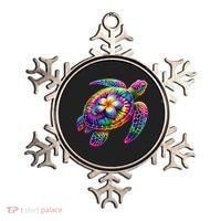 Hawaiian Sea Turtle Tie Dye Hawaii Vacation Beach Summer Ornament thumb 0