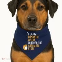 Hardware Store Tools Dad Handyman Humor USA-Made Doggie Bandana thumb 1