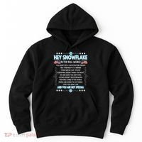 Hey Snowflake The Real World Funny Veteran Gift Hoodie thumb 0