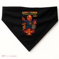 Harry S Truman The Presidential Chronicles USA-Made Doggie Bandana thumb 0