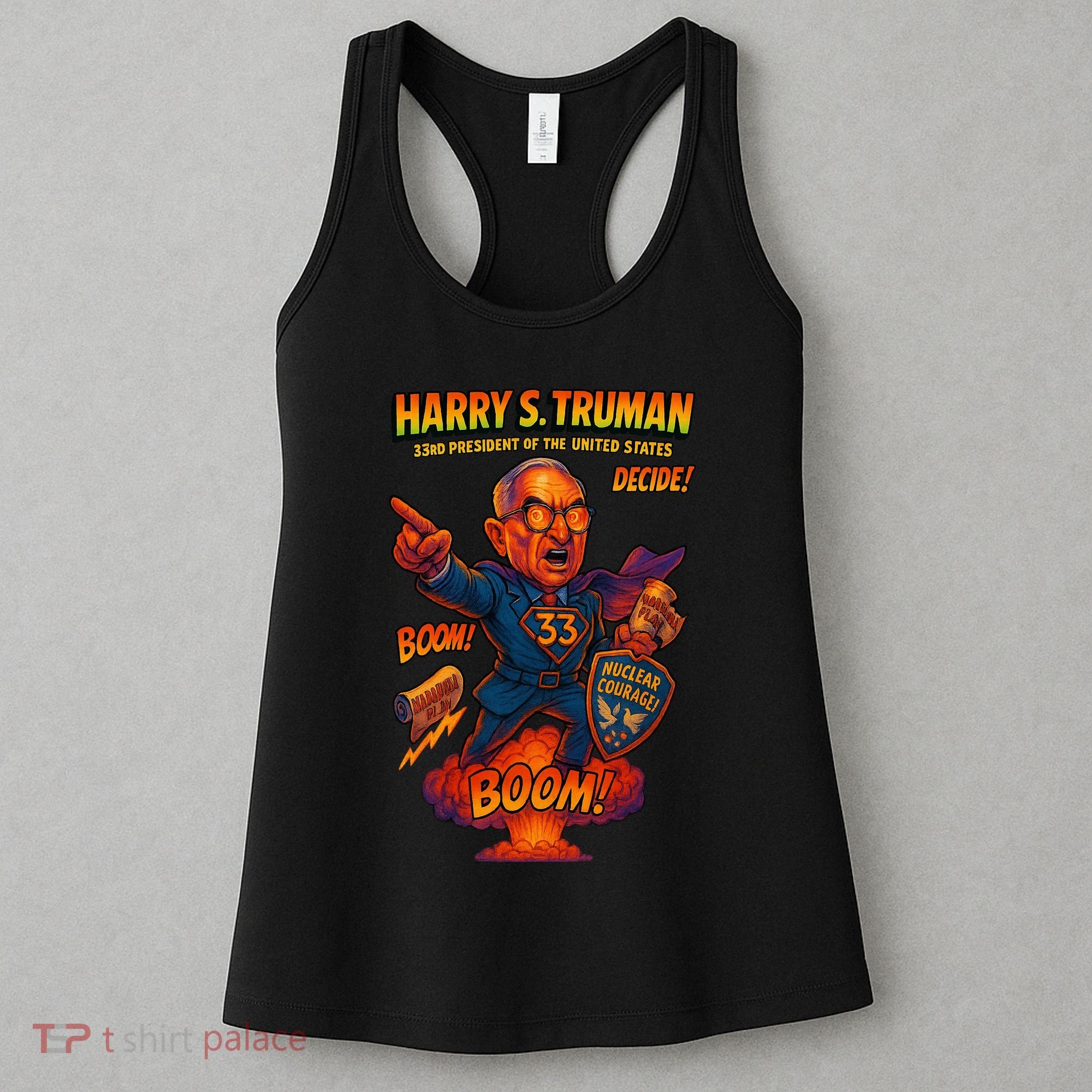 Harry S Truman The Presidential Chronicles Women's Tank Top