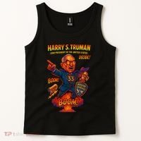 Harry S Truman The Presidential Chronicles Tank Top thumb 2
