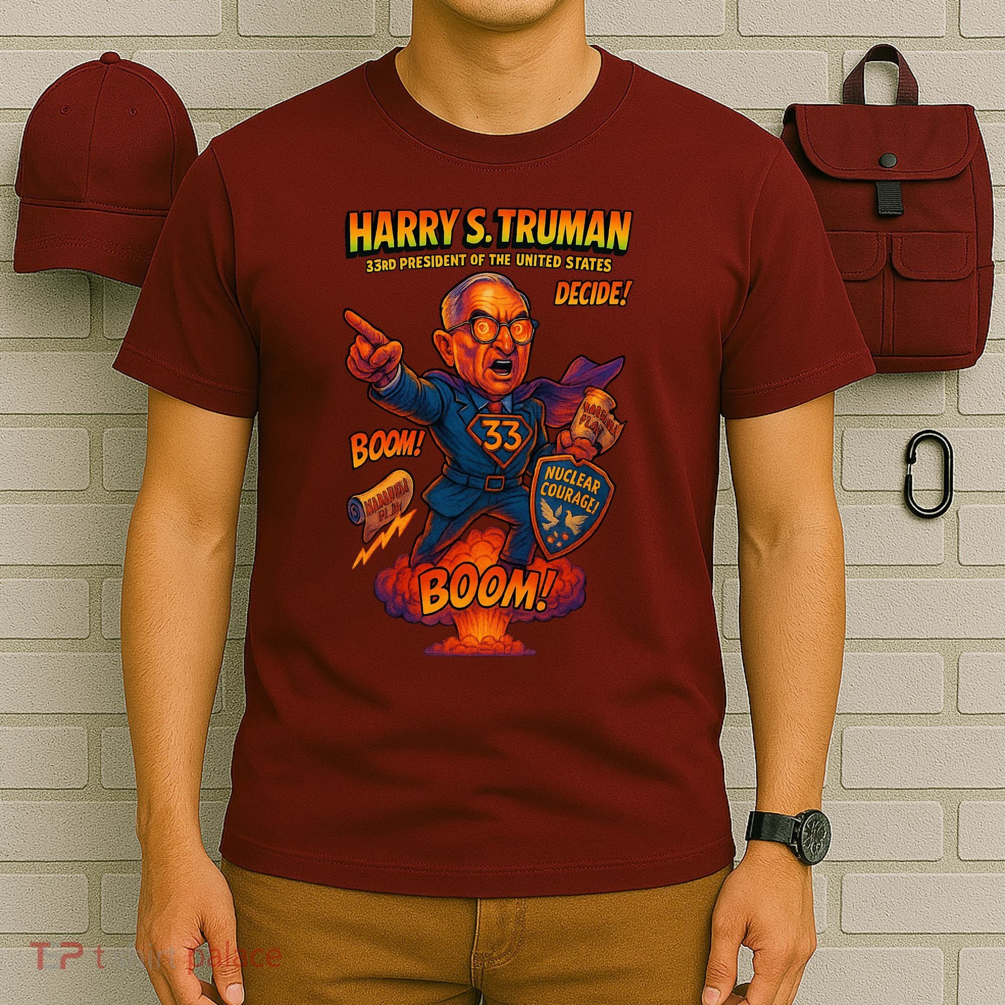 Harry S Truman The Presidential Chronicles T-Shirt