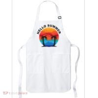 Hello Summer Tropical Sunset Beach Apron thumb 0