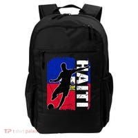 Haitian Soccer Team Haiti Flag Jersey Fans Backpack thumb 0