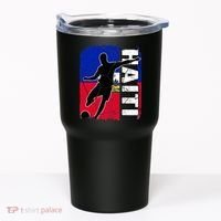 Haitian Soccer Team Haiti Flag Jersey Fans Tumbler thumb 0