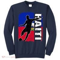 Haitian Soccer Team Haiti Flag Jersey Fans Sweatshirt thumb 0