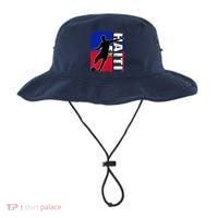 Haitian Soccer Team Haiti Flag Jersey Fans Bucket Hat thumb 0