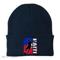 Haitian Soccer Team Haiti Flag Jersey Fans Beanie thumb 0