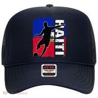Haitian Soccer Team Haiti Flag Jersey Fans Hat thumb 0