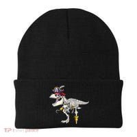 Halloween Skeleton TRex Dinosaur Pirate Trick Or Treat Beanie thumb 0