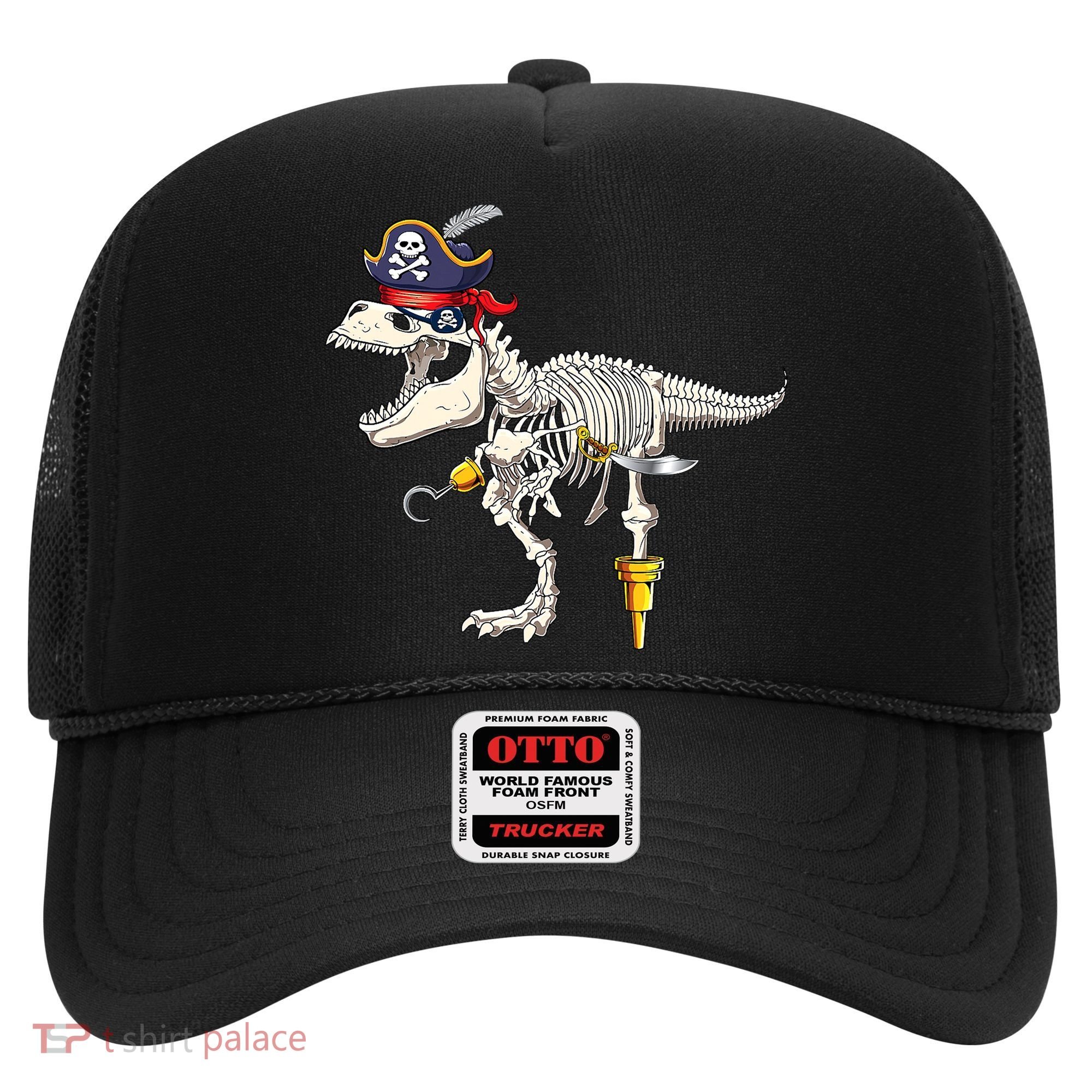 Halloween Skeleton TRex Dinosaur Pirate Trick Or Treat Hat