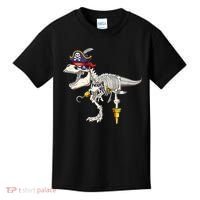 Halloween Skeleton TRex Dinosaur Pirate Trick Or Treat Kids T-Shirt thumb 0