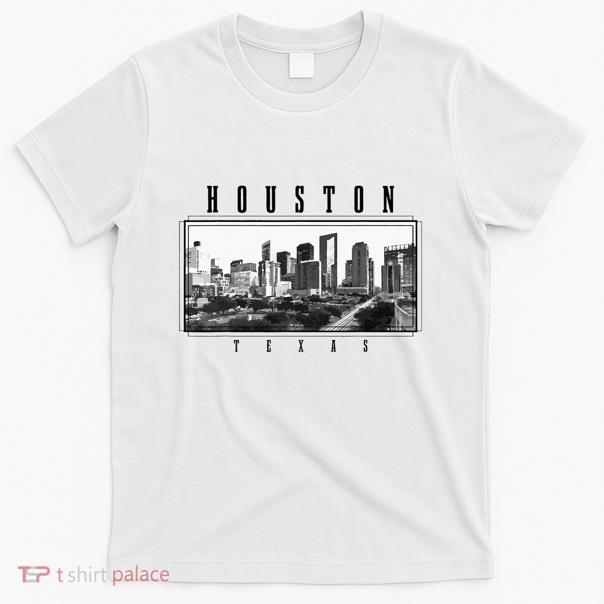 Houston Skyline Texas Pride Vintage Houston T-Shirt