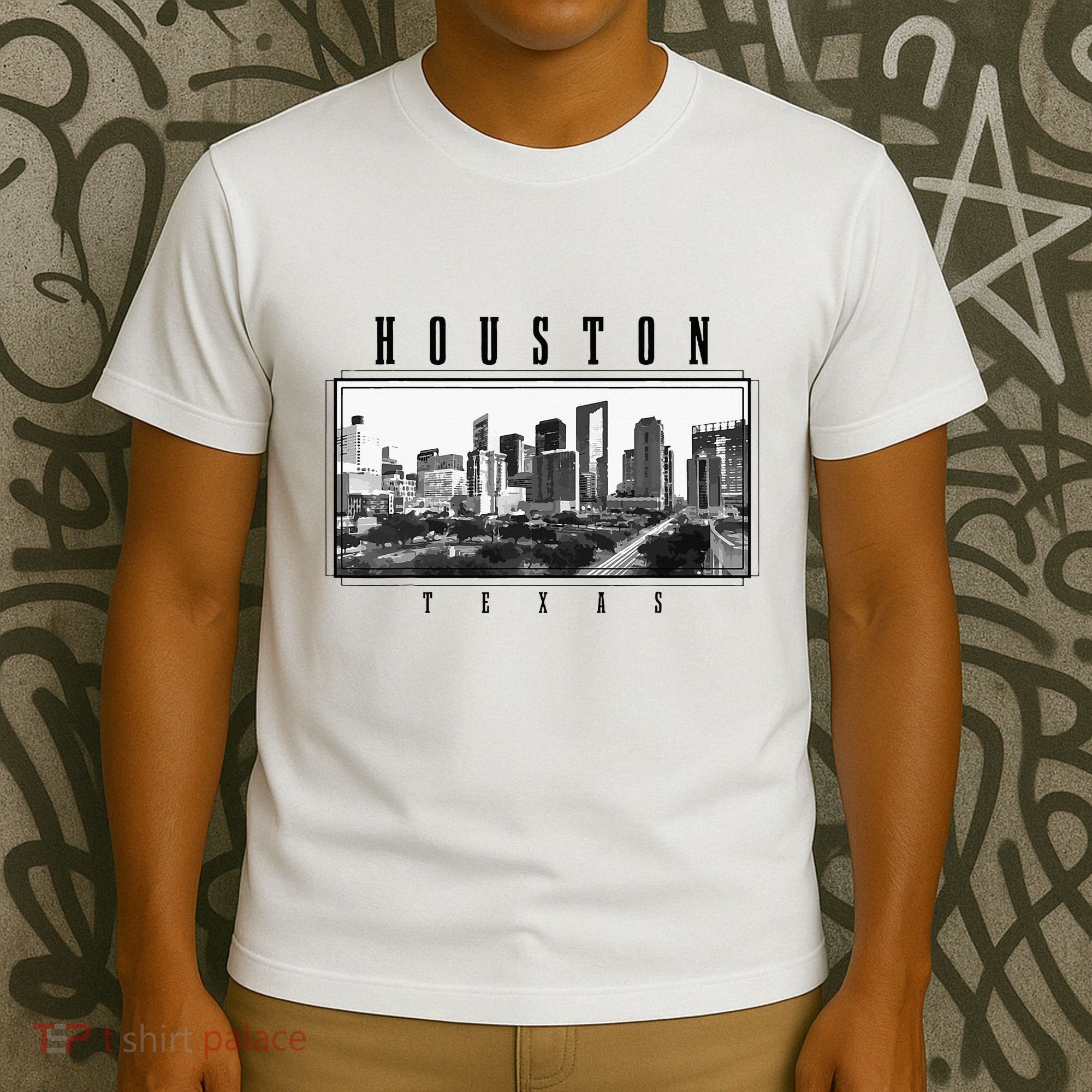 Houston Skyline Texas Pride Vintage Houston T-Shirt