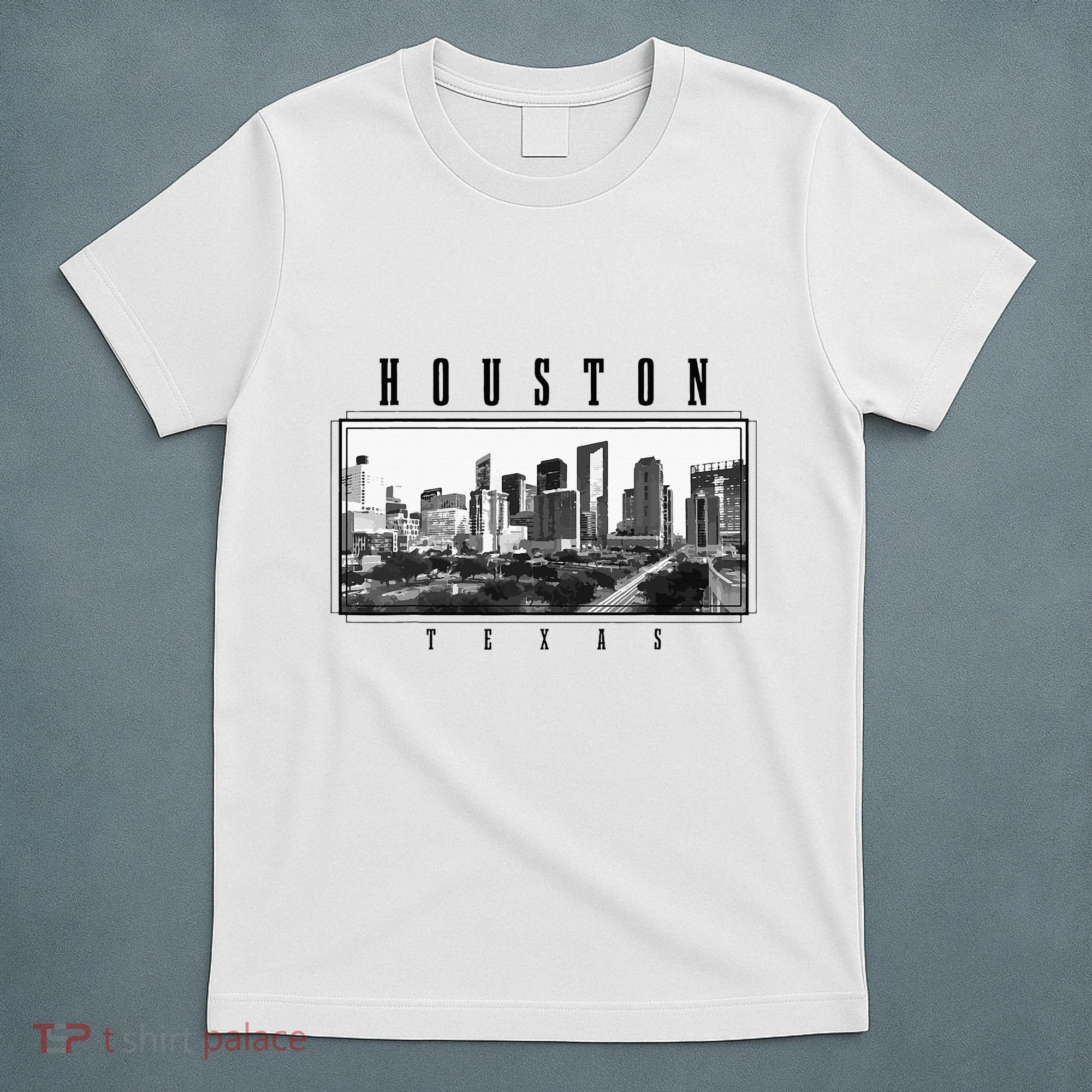 Houston Skyline Texas Pride Vintage Houston T-Shirt