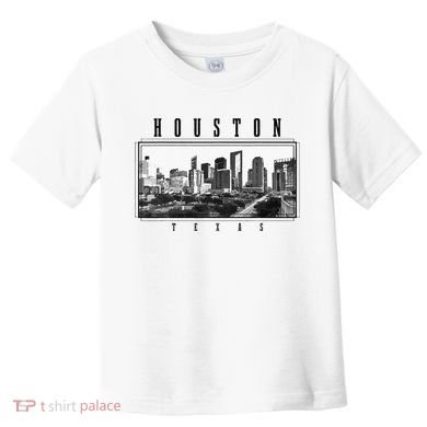 Houston Skyline Texas Pride Vintage Houston Toddler T-Shirt