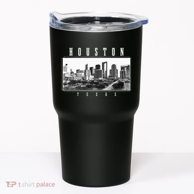 Houston Skyline Texas Pride Vintage Houston Tumbler