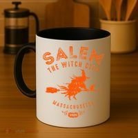 Halloween Salem The Witch City Coffee Mug thumb 4