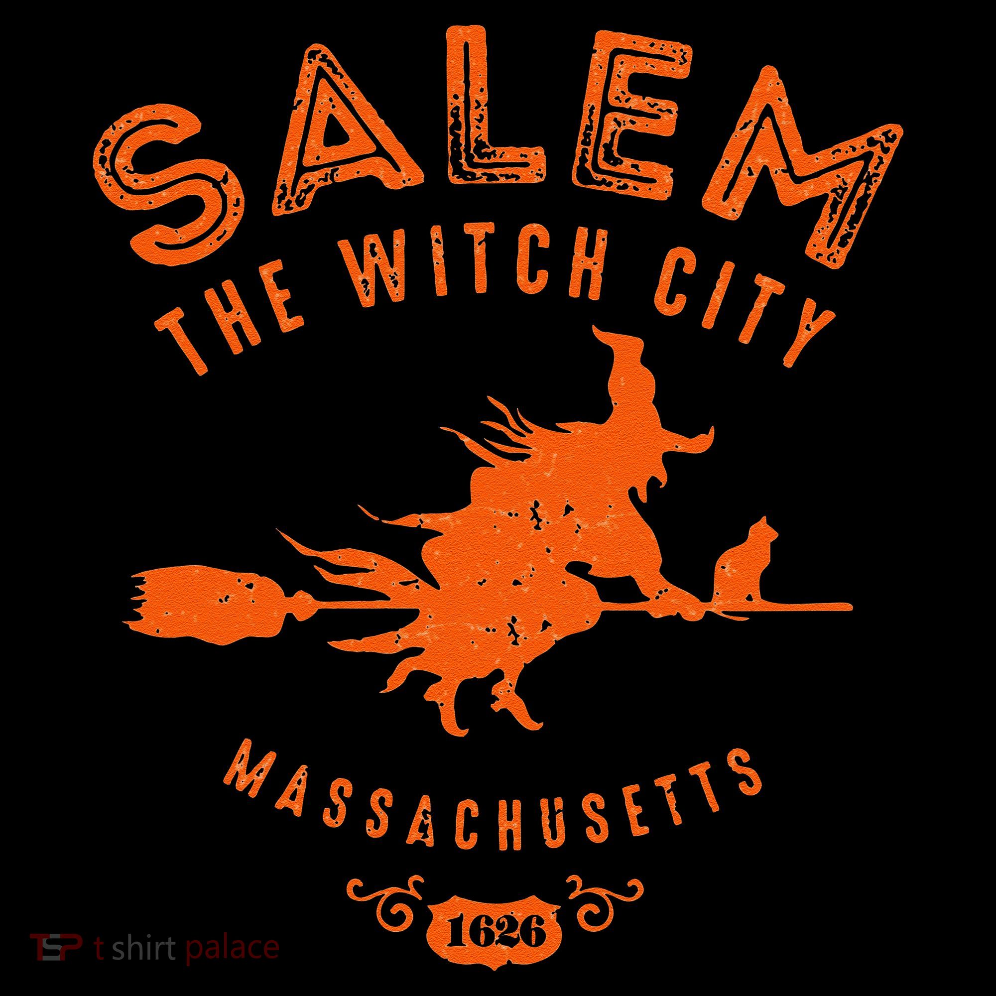 Halloween Salem The Witch City Women's Hoodie