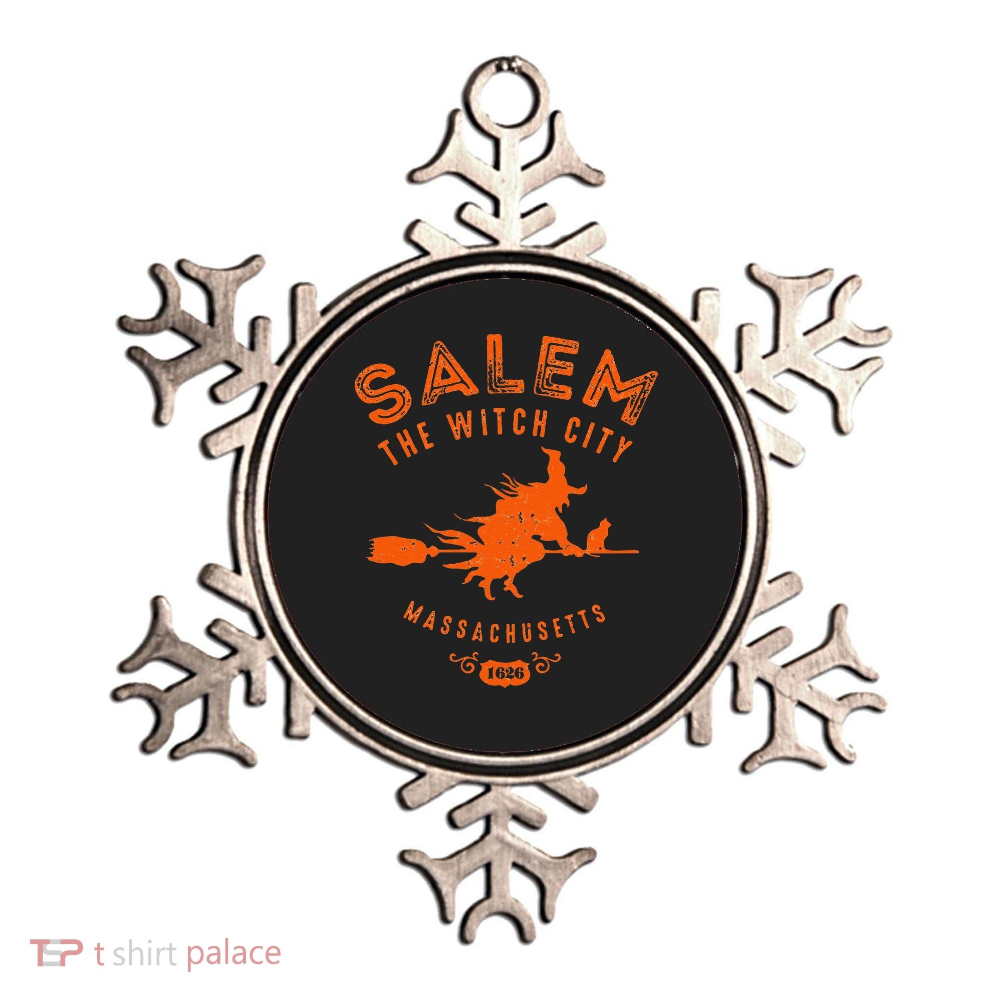 Halloween Salem The Witch City Ornament