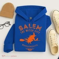 Halloween Salem The Witch City Hoodie thumb 4