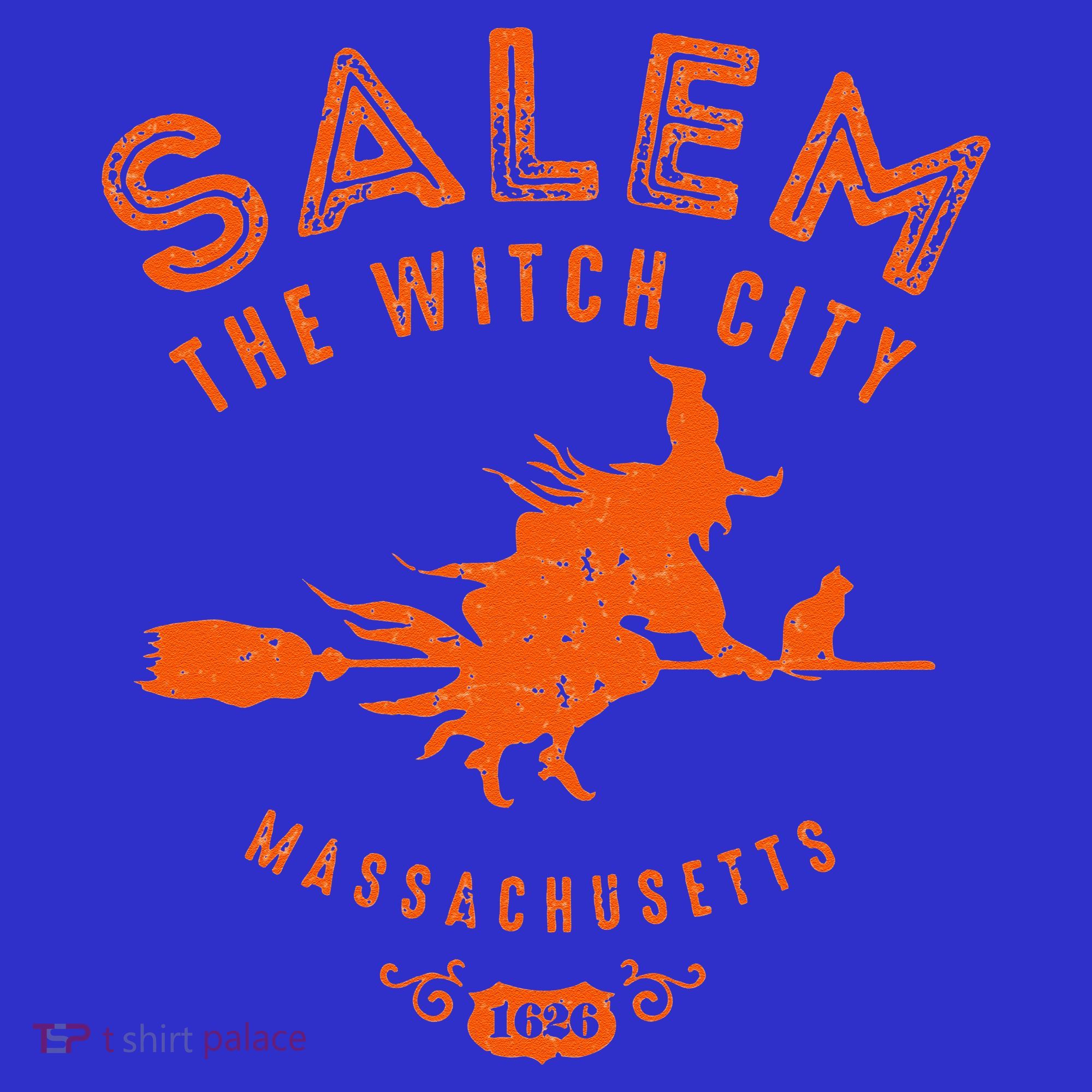 Halloween Salem The Witch City Long Sleeve Shirt