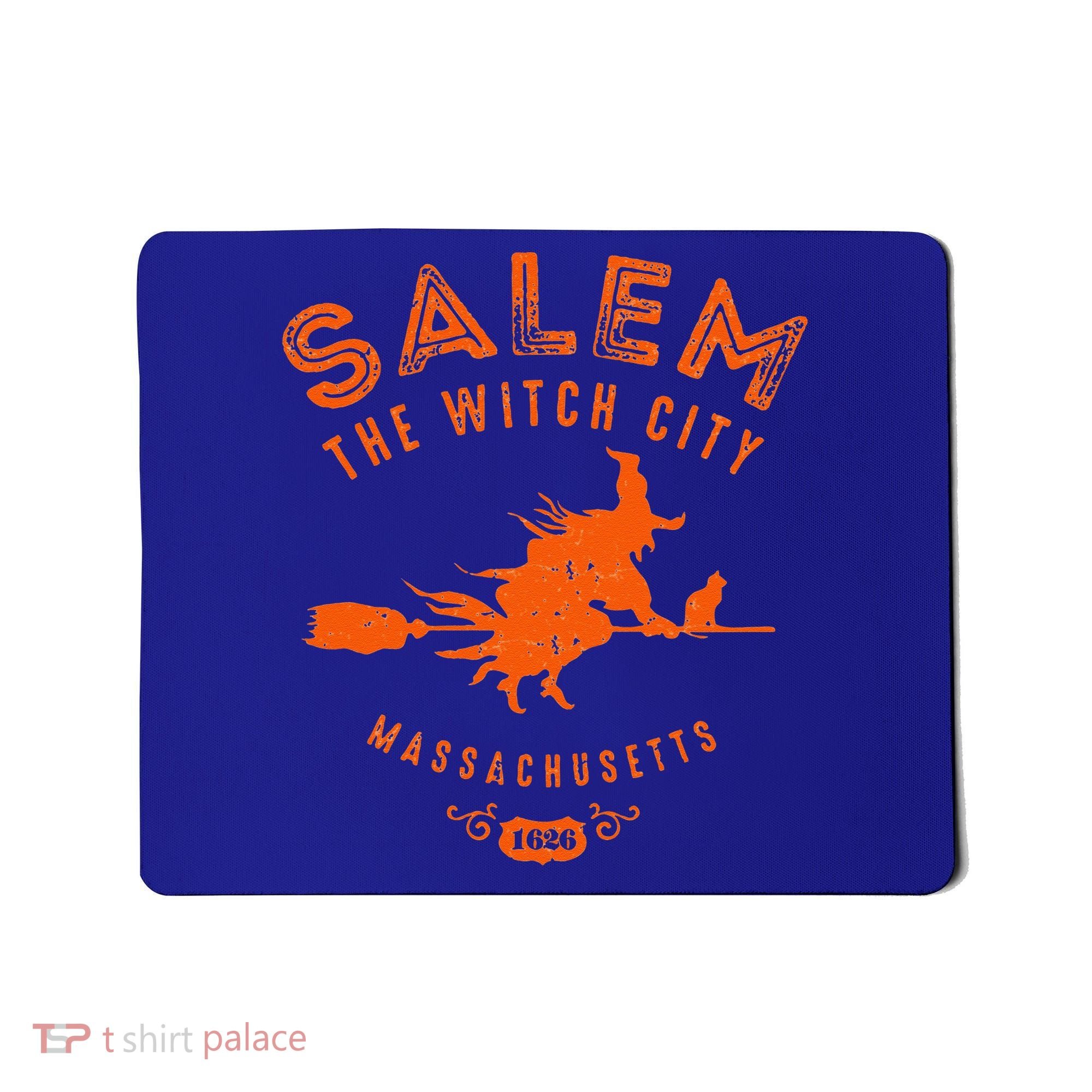 Halloween Salem The Witch City Mousepad