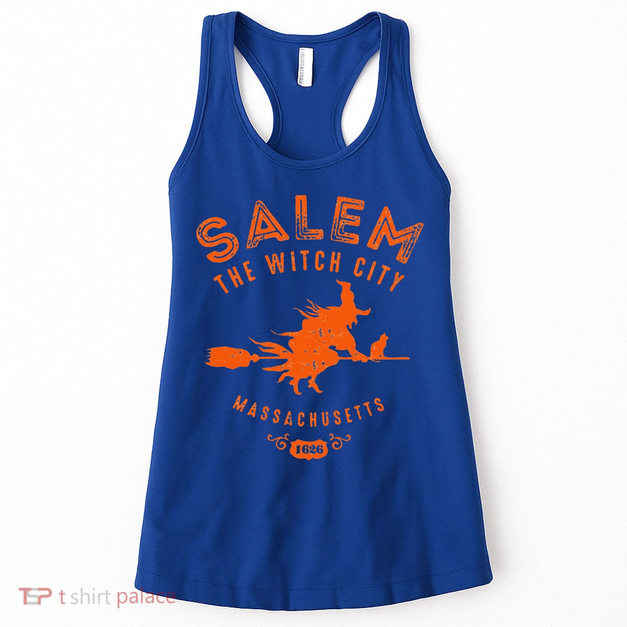 Halloween Salem The Witch City Women's Tank Top