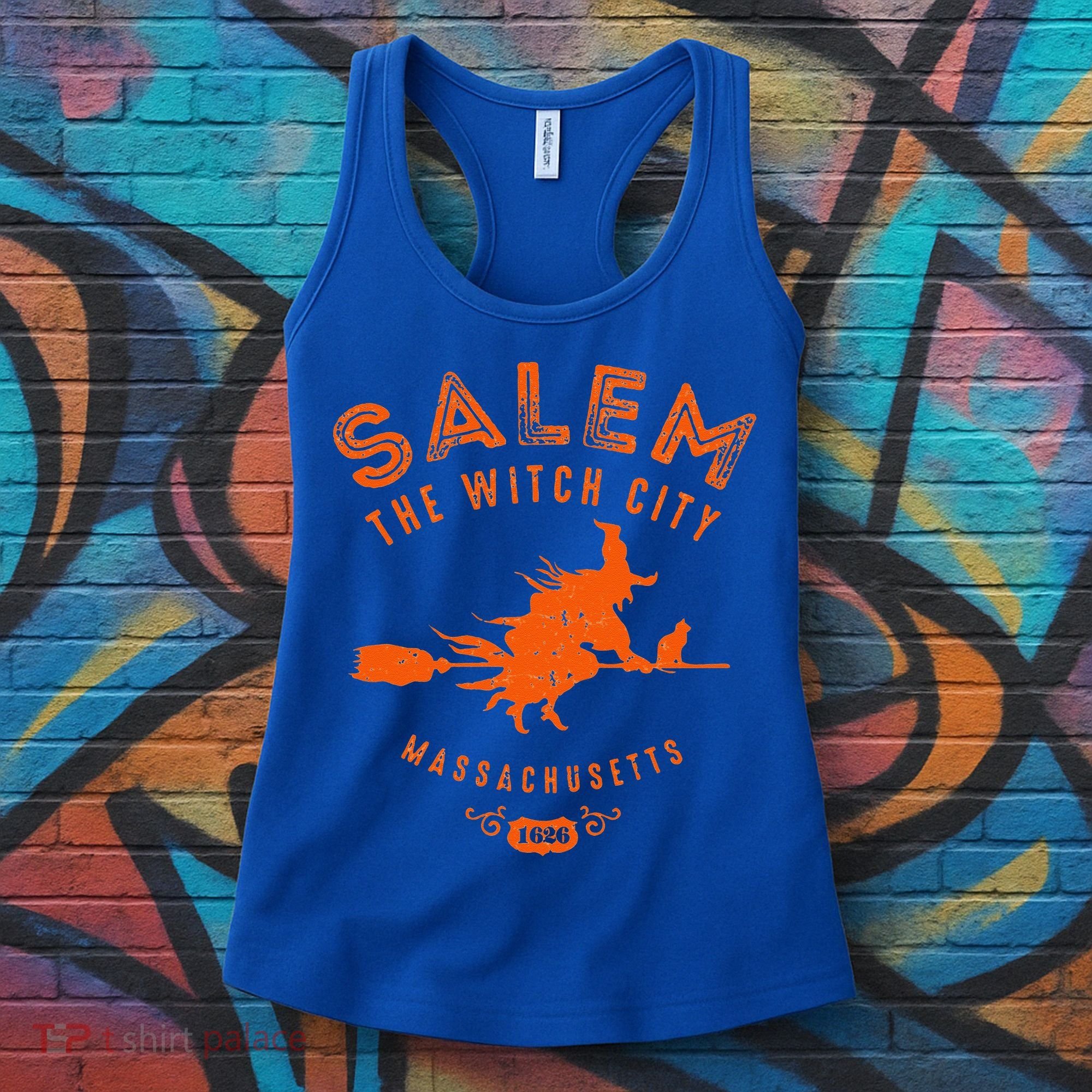 Halloween Salem The Witch City Women's Tank Top