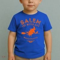 Halloween Salem The Witch City Toddler T-Shirt thumb 2