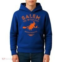 Halloween Salem The Witch City Kids Hoodie thumb 4