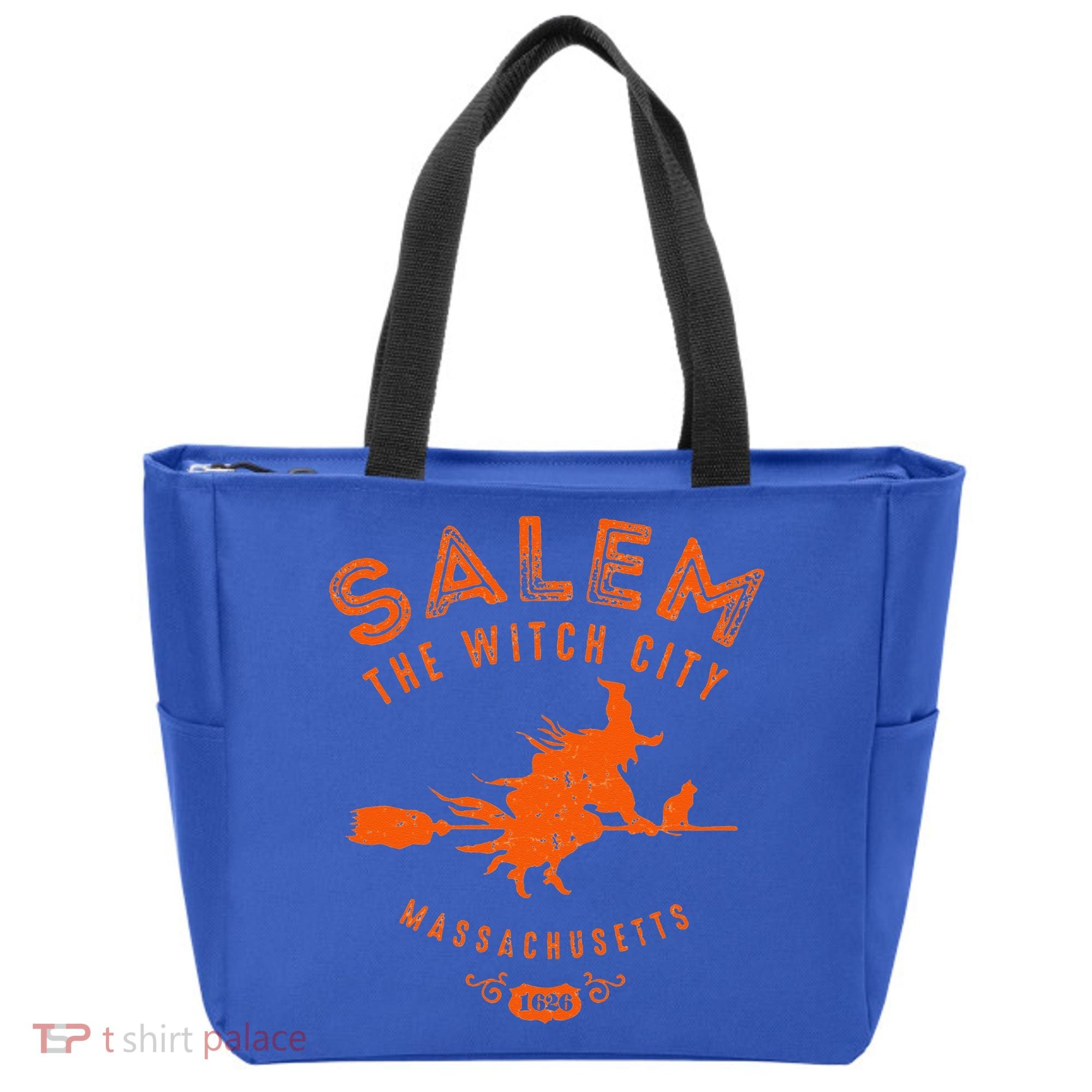 Halloween Salem The Witch City Tote Bag