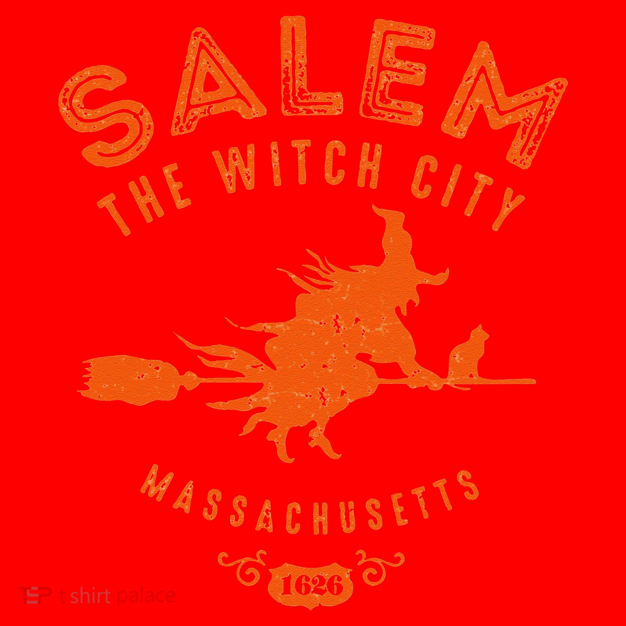 Halloween Salem The Witch City Santa Hat