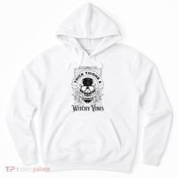 Halloween Skull Tarot Card Thick Thighs And Witchy Vibes Gift Hoodie thumb 0