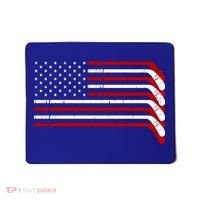 Hockey Stick USA American Flag Mousepad thumb 0