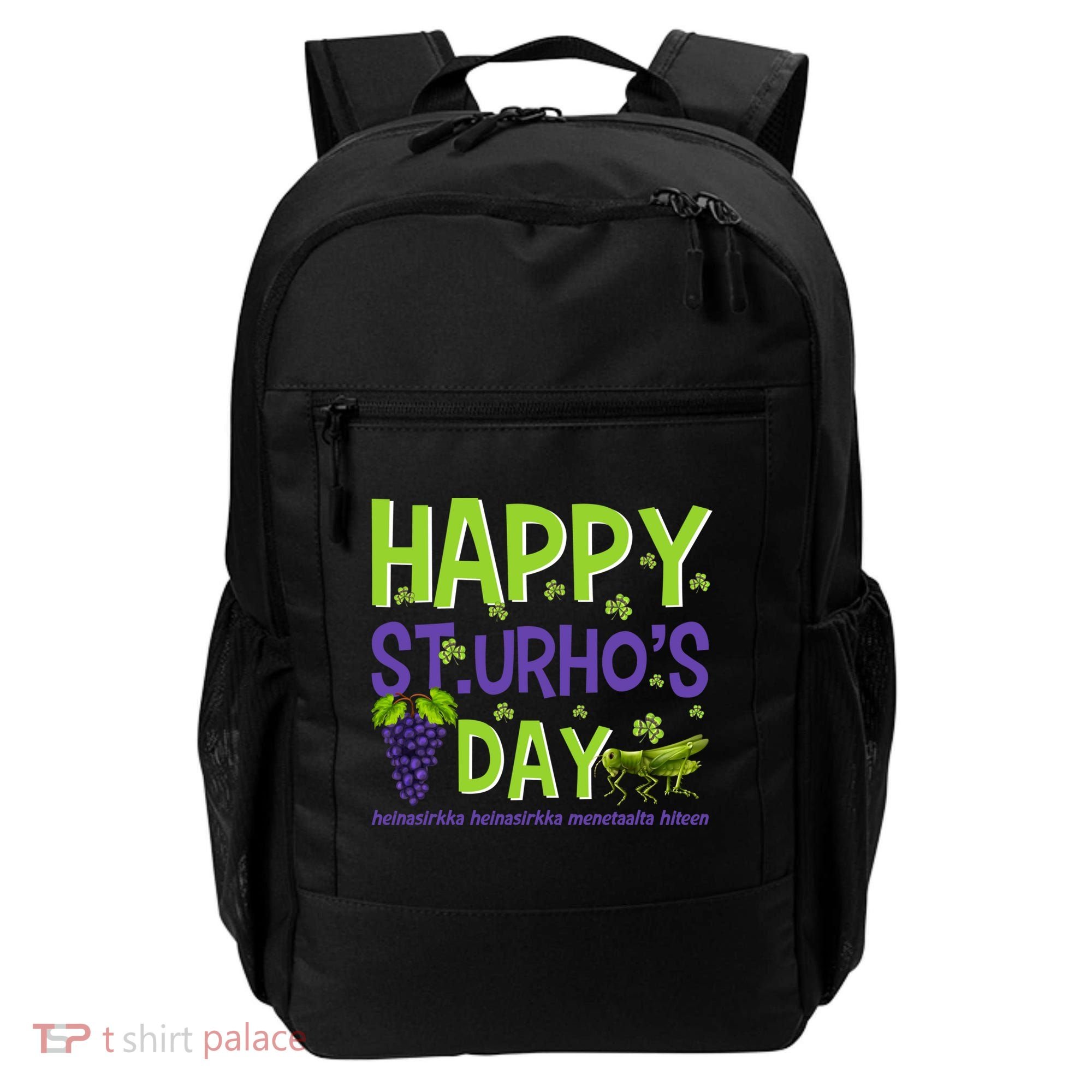 Happy St Urho's Day Funny Cool Gift Backpack