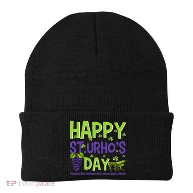 Happy St Urho's Day Funny Cool Gift Beanie