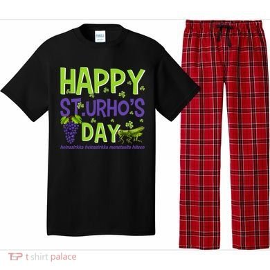 Happy St Urho's Day Funny Cool Gift Pajama Set