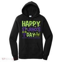 Happy St Urho's Day Funny Cool Gift Women's Hoodie thumb 0