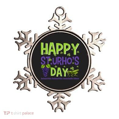 Happy St Urho's Day Funny Cool Gift Ornament