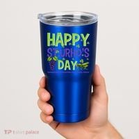 Happy St Urho's Day Funny Cool Gift Tumbler thumb 2