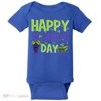 Happy St Urho's Day Funny Cool Gift Baby Bodysuit thumb 0
